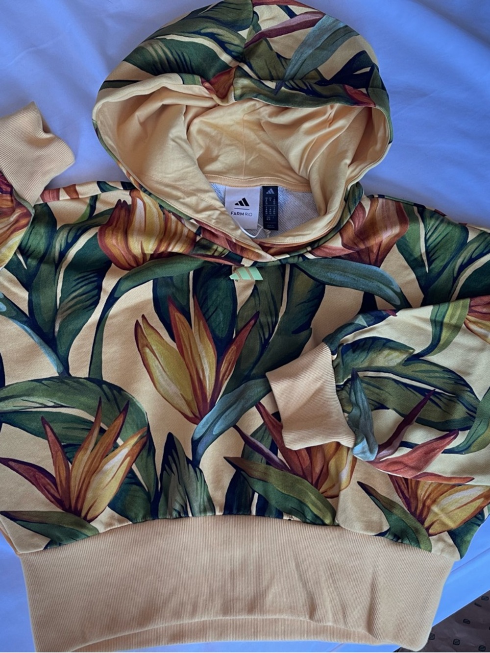 FARM Rio/Adidas Tropical Hoodie -M